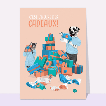 C`est l`heure des cadeaux d`anniversaire