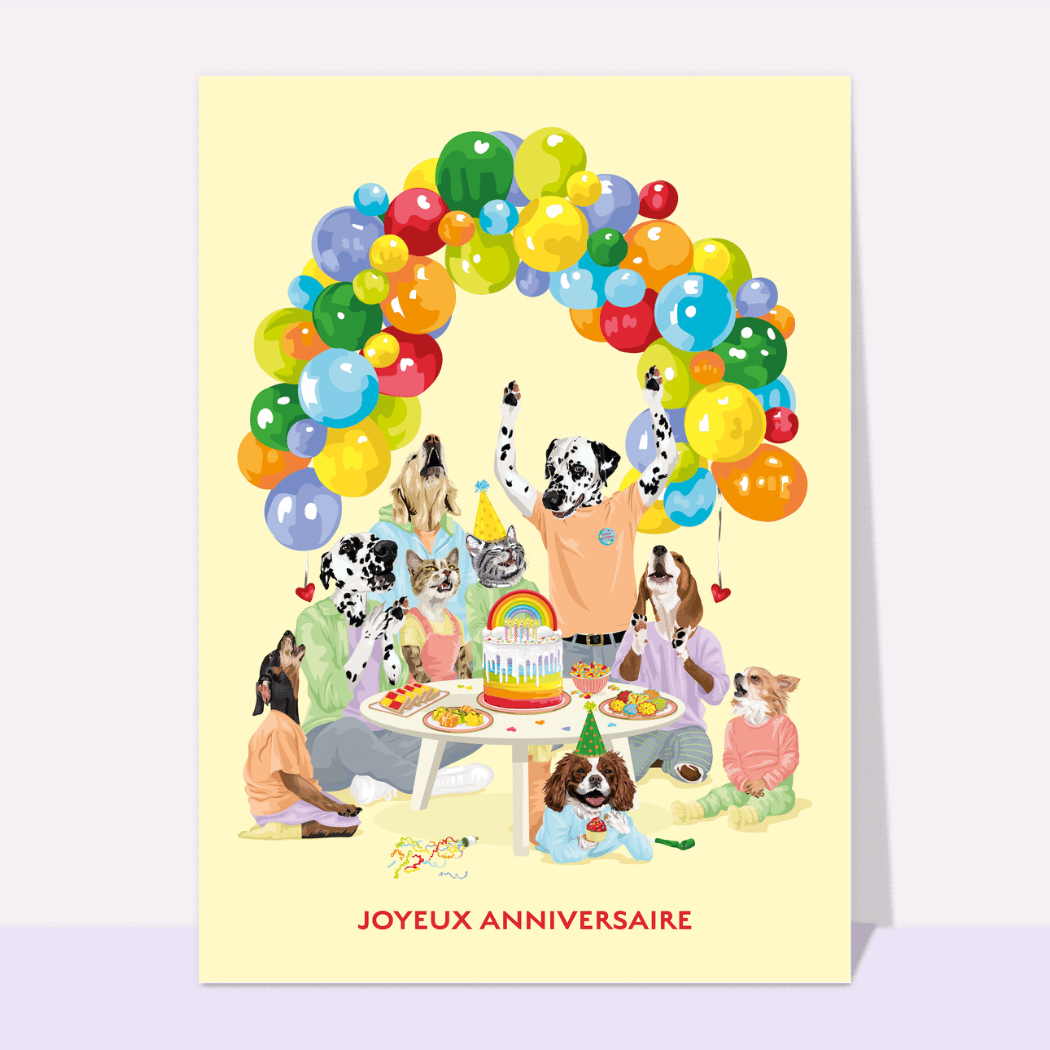 Page 3 | Images De Carte Anniversaire Chien - Eepik
