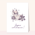 Cartes anniversaire chat pour votre texte
