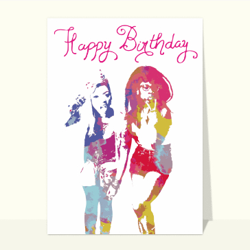Happy birthday les copines
