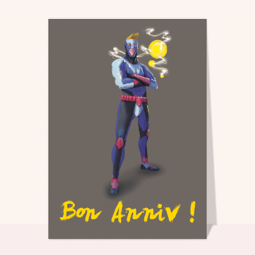 Bon anniv super héros