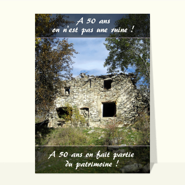 A 50 ans on fait partie du patrimoine