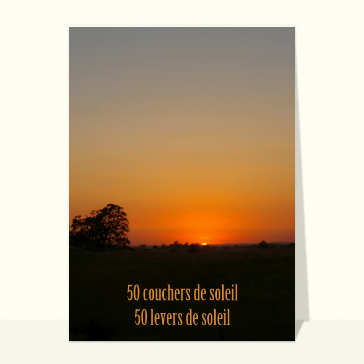 50 couchers de soleil