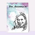 Cartes anniversaire 50 ans pour votre texte