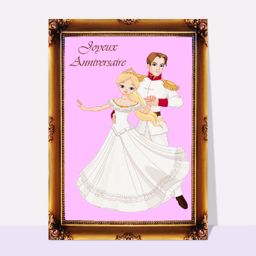 Une princesse et son prince