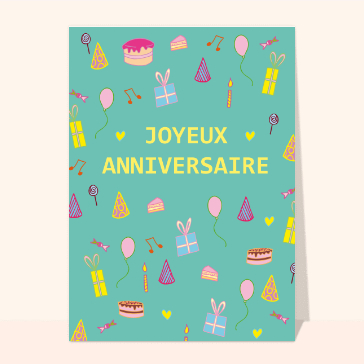 Fête d'anniversaire pour les enfants