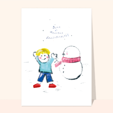 Doux et heureux anniversaire