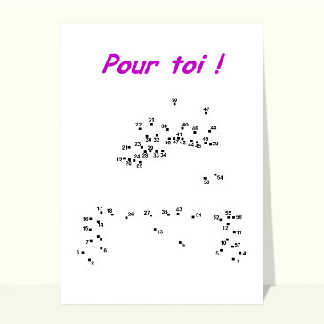 Point a point gateau anniversaire