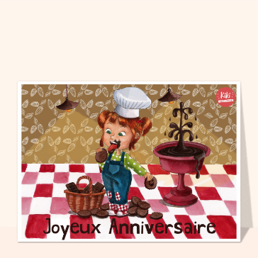 Joyeux anniversaire gourmandise