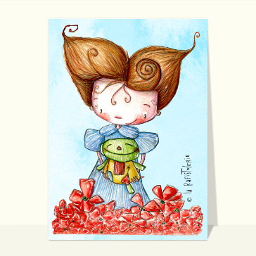 La petite fille aux fleurs