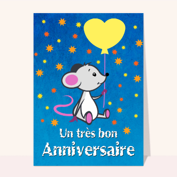 Anniversaire petite souris