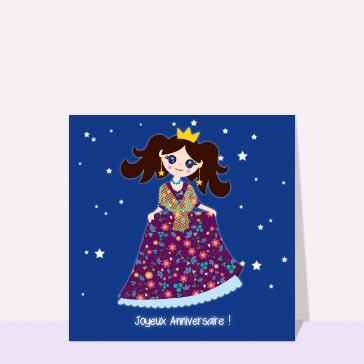 Joyeux anniversaire Sophie la princesse
