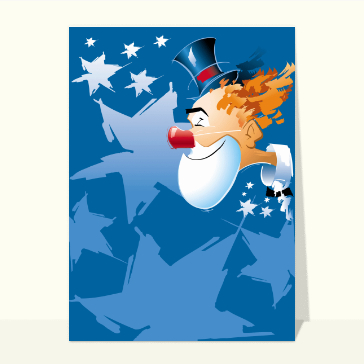 L'invitation d'anniversaire du clown