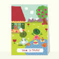 Invitations anniversaire enfants pour votre texte