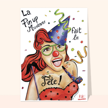La pin up moderne fait la fête