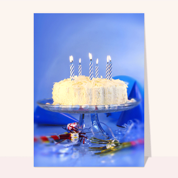 invitation anniversaire : Gateau invitation anniversaire