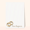 cartes de fiançailles pour votre texte