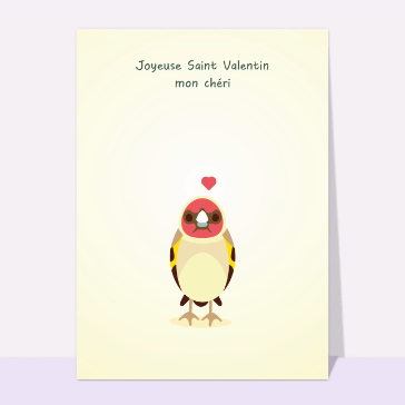 Joyeuse Saint Valentin mon chéri