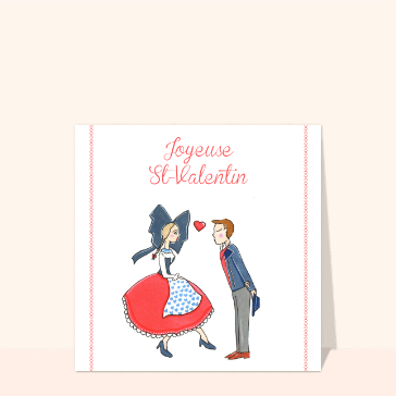 Saint valentin à l`alsacienne