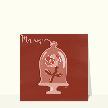 Ma rose d`amour