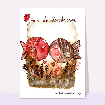 Carte Un océan de tendresse