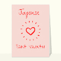 Cartes St Valentin originales pour votre texte