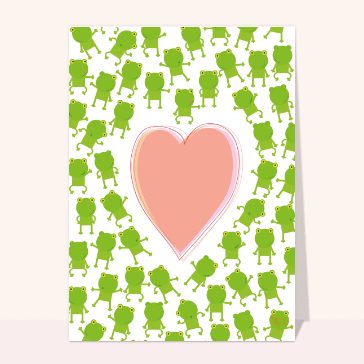 Les grenouilles et l`amour