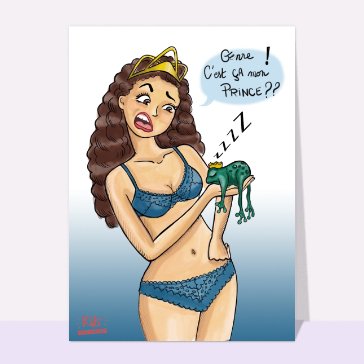 La princesse et son prince crapaud