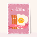Cartes Saint Valentin humour pour votre texte