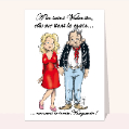 Cartes Saint Valentin humour pour votre texte