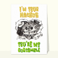 Cartes Saint Valentin humour pour votre texte
