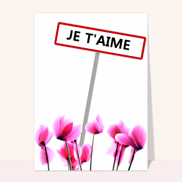 panneau je t aime