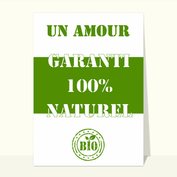 Un amour garanti naturel