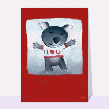 Le Koala amoureux