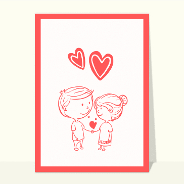 Deux petits amoureux
