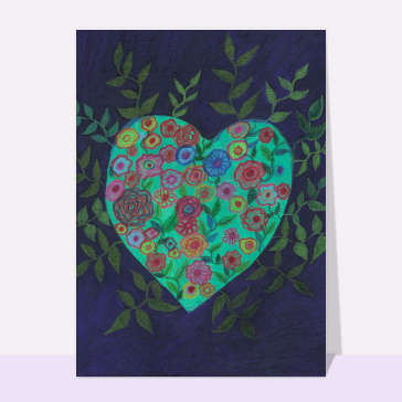 Jardin en coeur