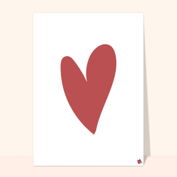 Un gros coeur d`amour