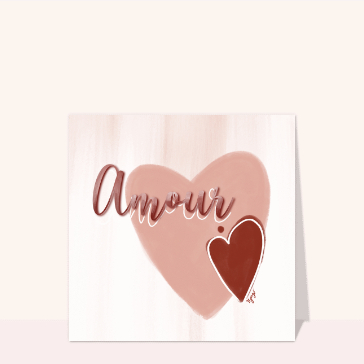 De l`amour plein le coeur