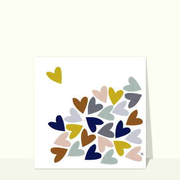 Petit tas de coeurs
