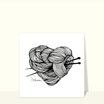Un coeur de laine