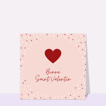 Bonne Saint Valentin joli coeur