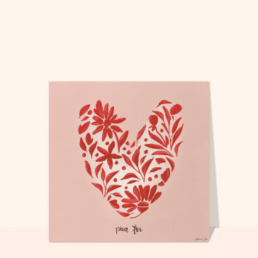 Pour toi sous un coeur