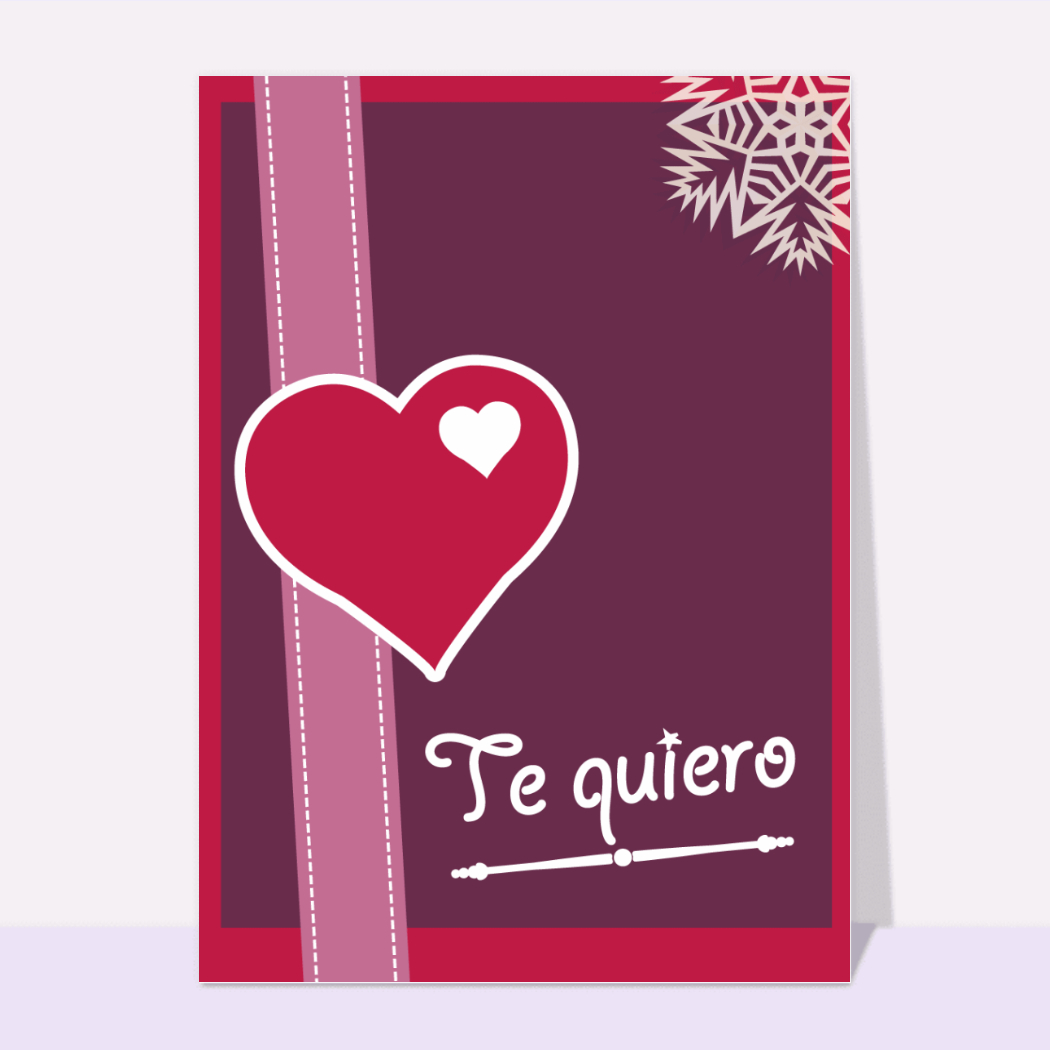 Comment On Dit En Espagnol Je T Aime Carte Je T'aime En Espagnol : Envoyer une vraie Carte Je T'aime En  Plusieurs Langues dès 0,99€ - Merci Facteur