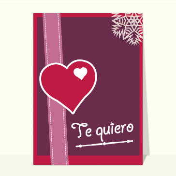 Je t'aime en espagnol