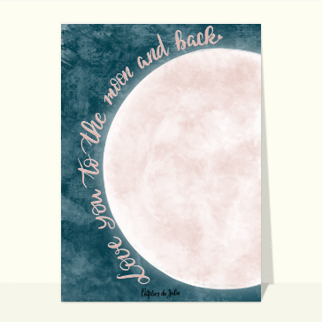 Love you to the moon and back