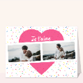 Cartes Saint Valentin personnalisées pour votre texte