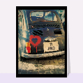 Cartes St Valentin street art pour votre texte