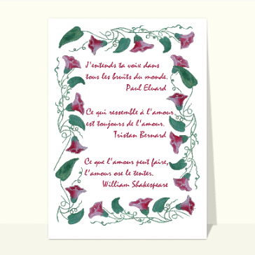 Amour et Citations
