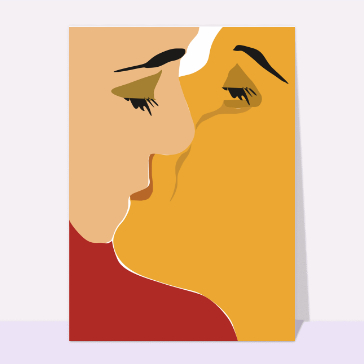 Le baiser des amoureux
