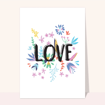 Love dans les fleurs